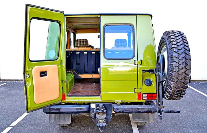 Mercedes/Puch 280 GE (1979-1990) - bagażnik