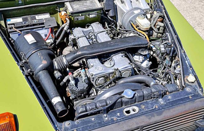 Mercedes/Puch 280 GE (1979-1990) – silnik