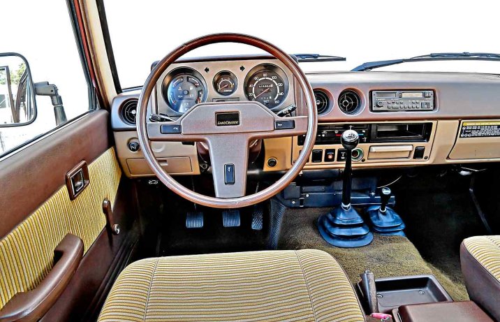 Toyota Land Cruiser Station FJ60 (1980-1989) – deska rozdzielcza