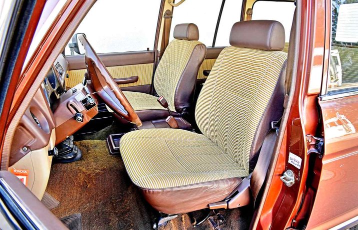 Toyota Land Cruiser Station FJ60 (1980-1989) – fotele