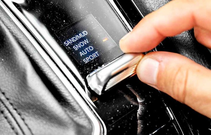 Jeep Compass 4xe 240 Overland (2024) – tryby pracy napędu