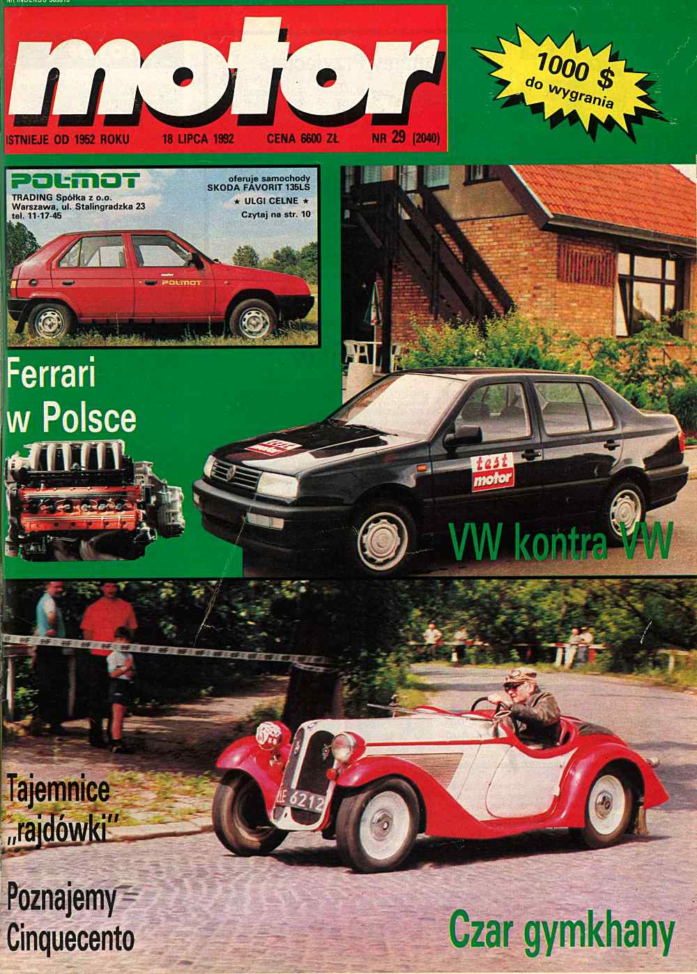 motor-numer-29-z-1992-roku-okladka