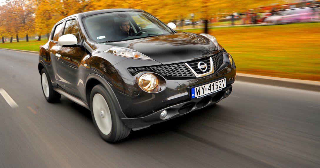 Nissan Juke w ruchu