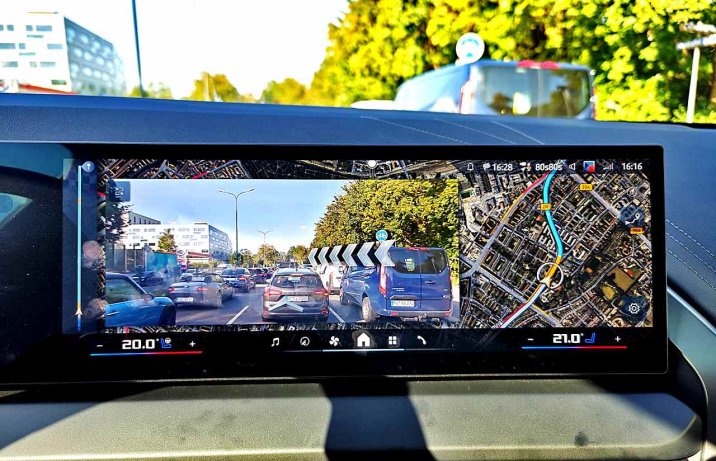 BMW X3 G45 – ekran, rozszerzona nawigacja