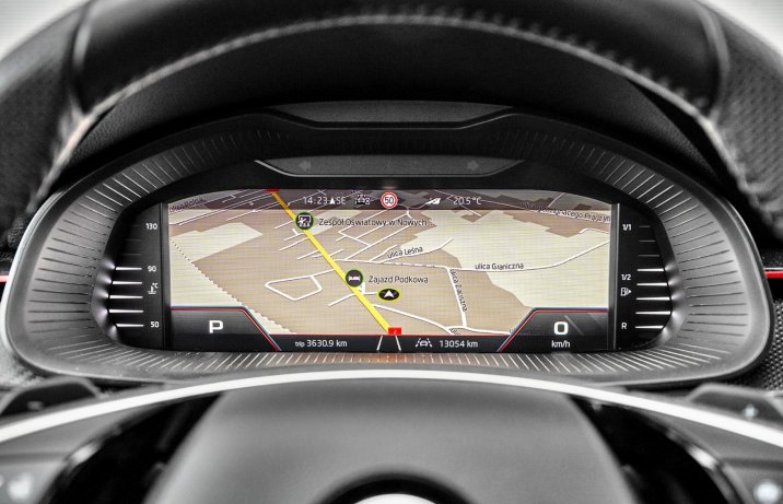 Skoda Scala 1.5 TSI DSG - test (2024) - cyfrowe zegary