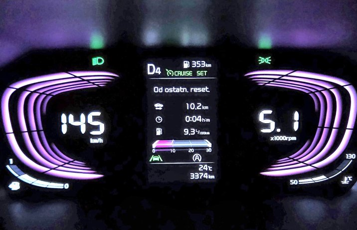 Kia Picanto 1.2 DPI 5 AMT GT Line –kokpit, wskaźnki