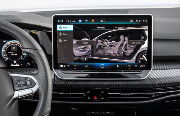 Volkswagen Golf Variant - menu