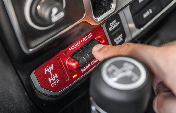 Jeep Wrangler Unlimited - blokady