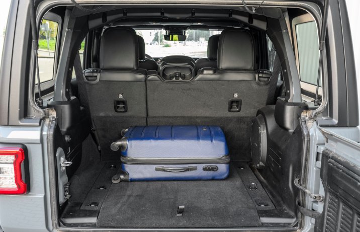 Jeep Wrangler Unlimited - bagażnik