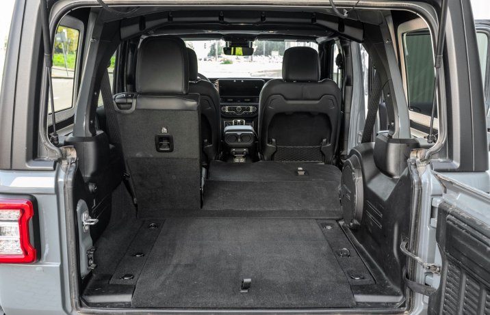 Jeep Wrangler Unlimited - bagażnik