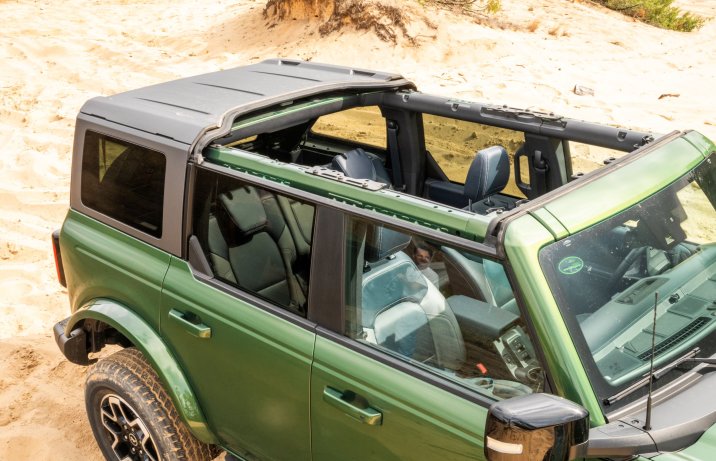 Ford Bronco - otwór dachowy