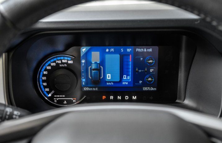 Ford Bronco - zegary