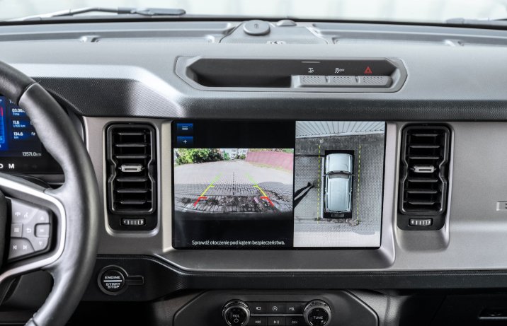 Ford Bronco - kamery