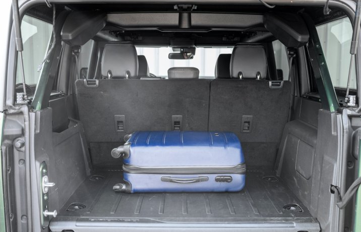 Ford Bronco - bagażnik