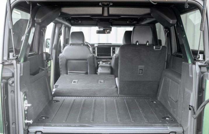 Ford Bronco - bagażnik