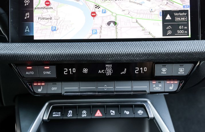 Audi A3 Sportback - klimatyzacja