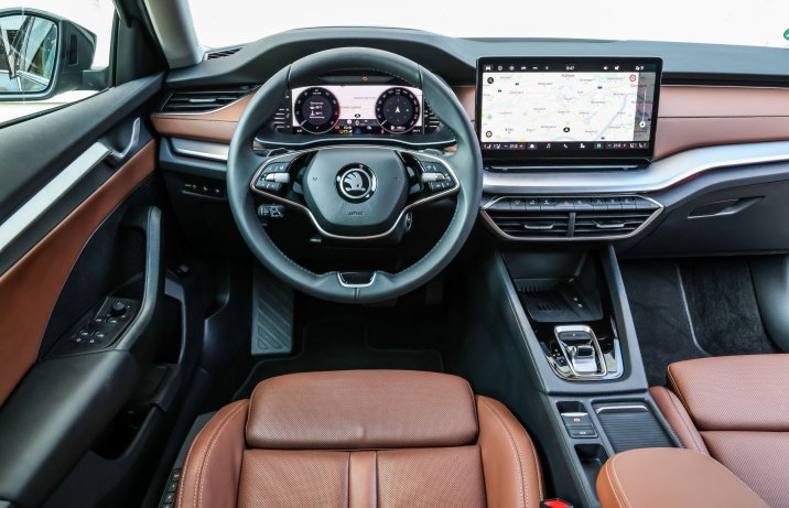 Skoda Octavia - kokpit