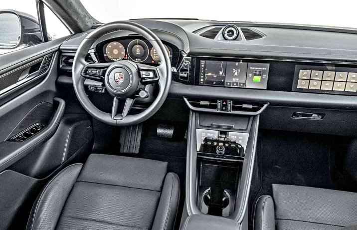 Porsche Macan II 4 (2024) - wnętrze, kokpit