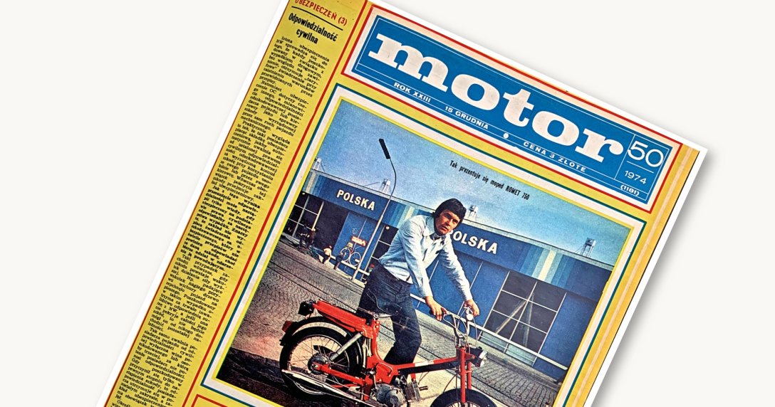 Motor Retro nr 50 z roku 1974 – okładka