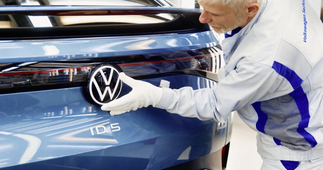 fabryka Volkswagena w Zwickau – linia produkcyjna