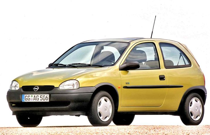 Opel Corsa A – przód i bok