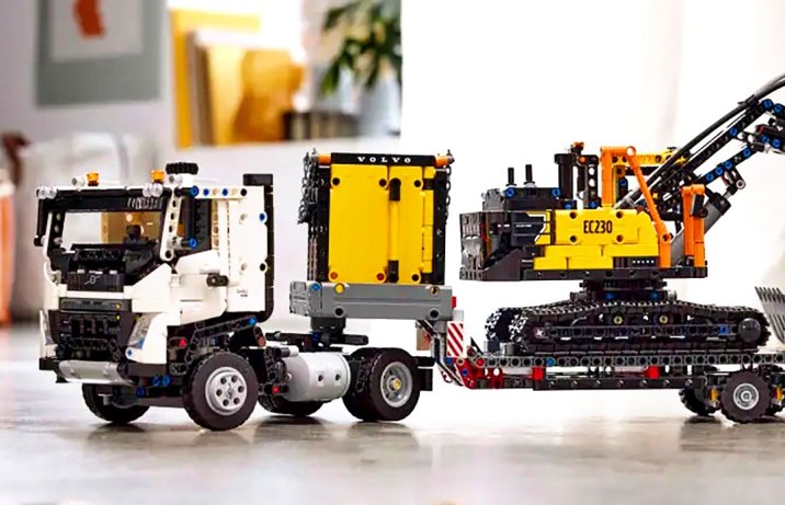 Lego Technic Volvo FMX i koparka EC230 Electric (42175)