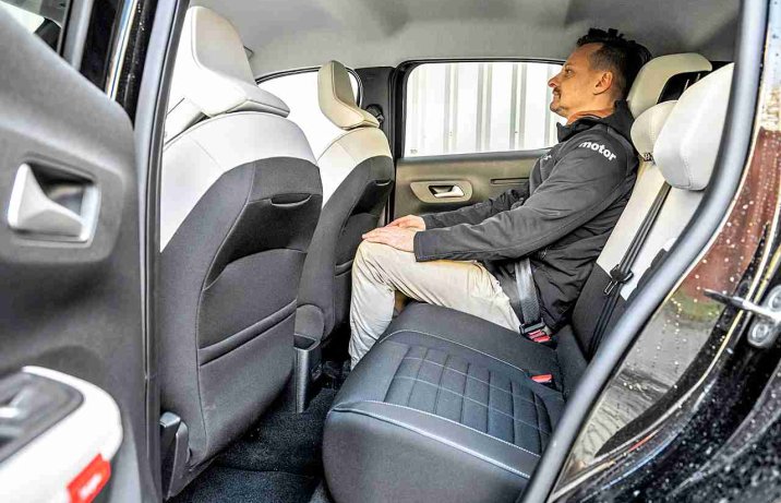 Citroen C3 1.2 Turbo Max – wnętrze, kanapa