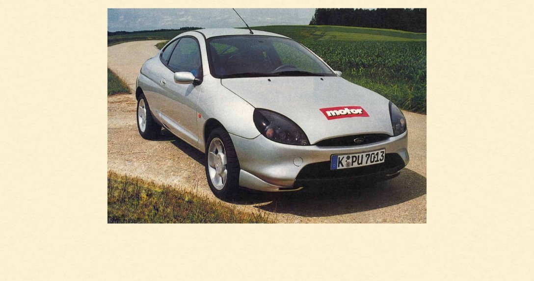 Ford Puma pierwszej generacji – przód