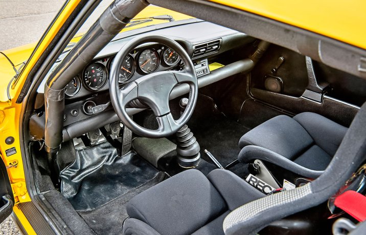 Ruf CTR – deska rozdzielcza