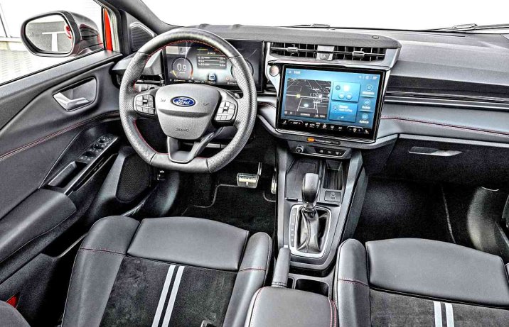 Ford Puma II FL ST 1.0 EcoBoost Hybrid – deska rozdzielcza