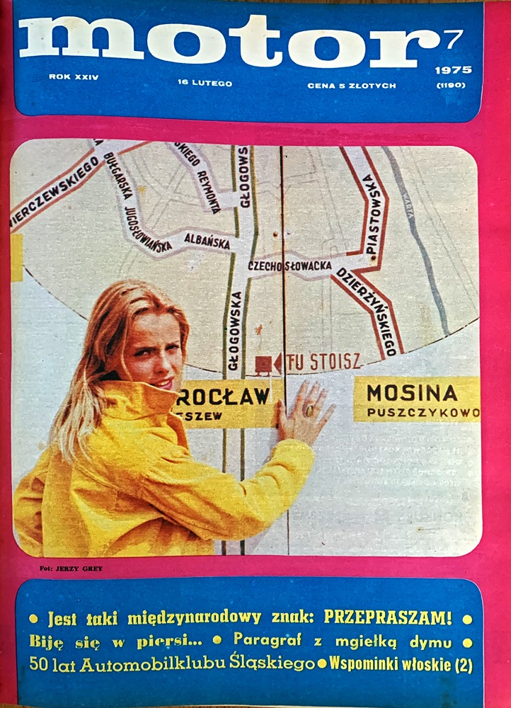 Motor 6 z roku 1975 okladka