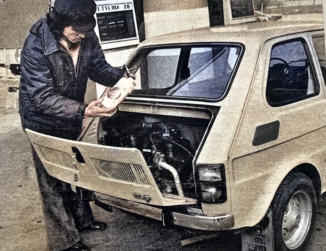 Motor 6 z roku 1975 Maluch