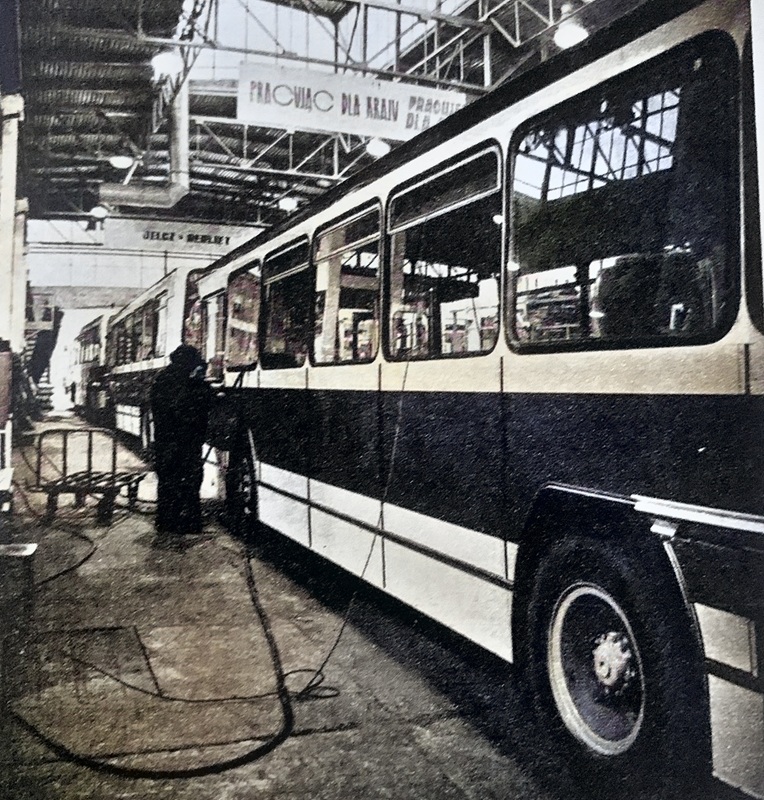 Motor 6 z roku 1975 Jelcz PR100