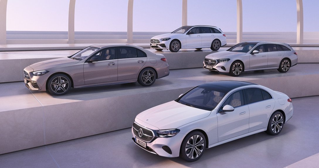 Mercedesy plug-in – gama