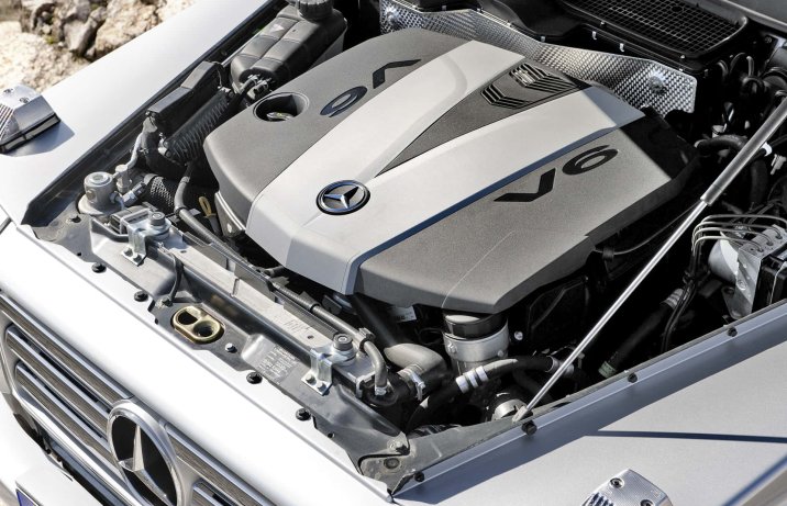 mercedes benz g 350 bluetec – silnik