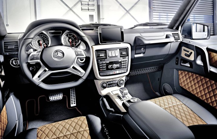 Mercedes-AMG  G 65 – deska rozdzielcza