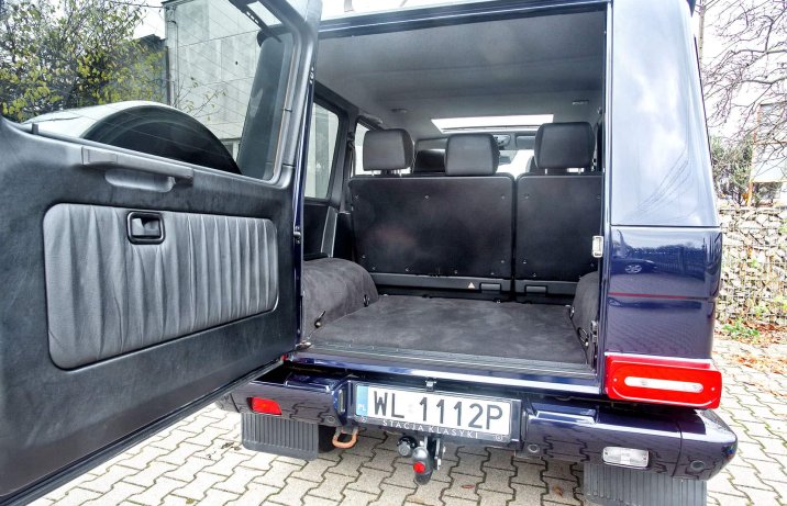 Mercedes G 500 W463 – bagażnik