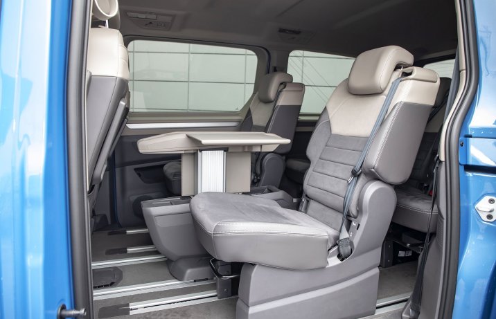 Volkswagen Multivan 2.0 TDI (2025) – test – drugi rząd siedzeń