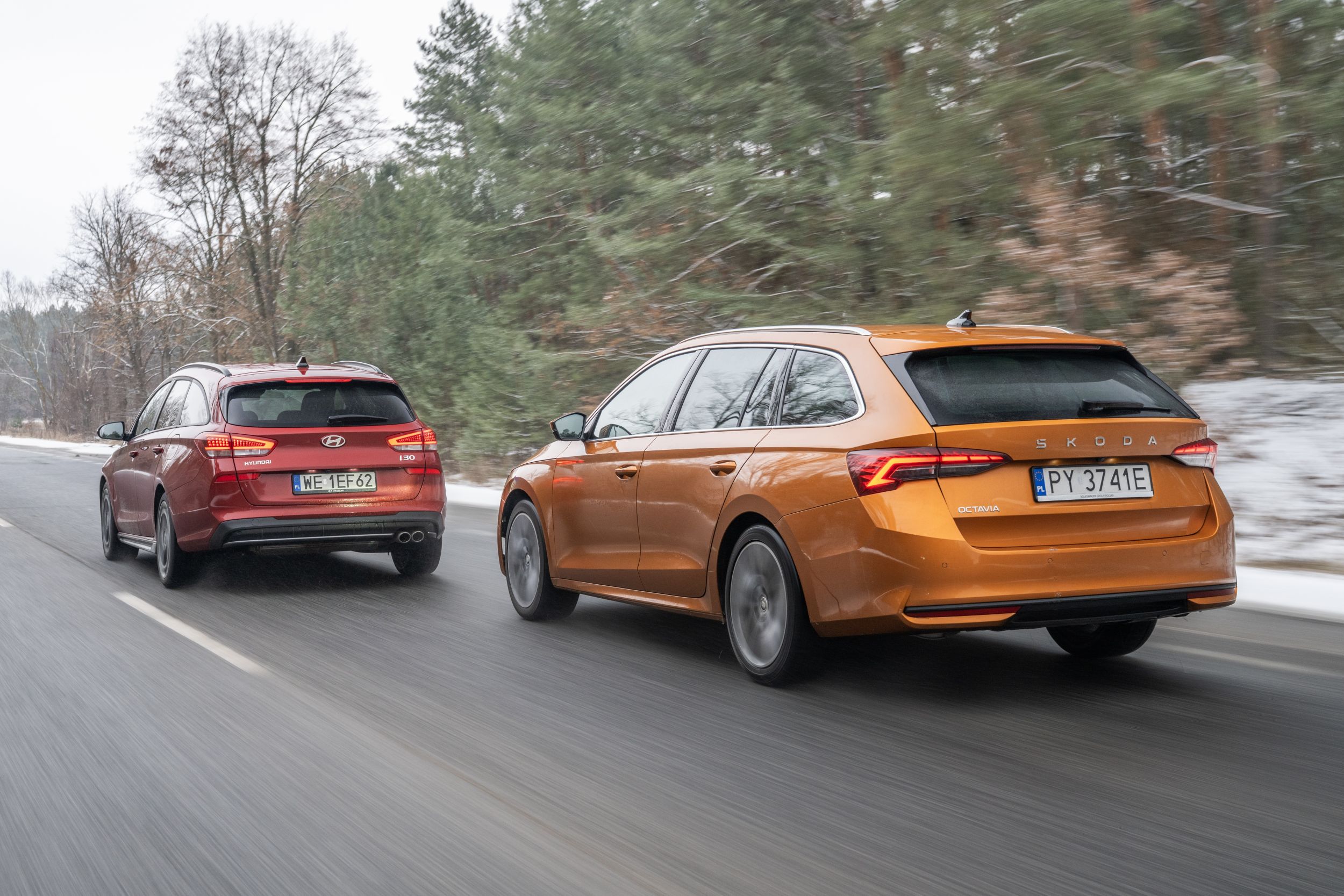 Hyundai i30, Skoda Octavia 3
