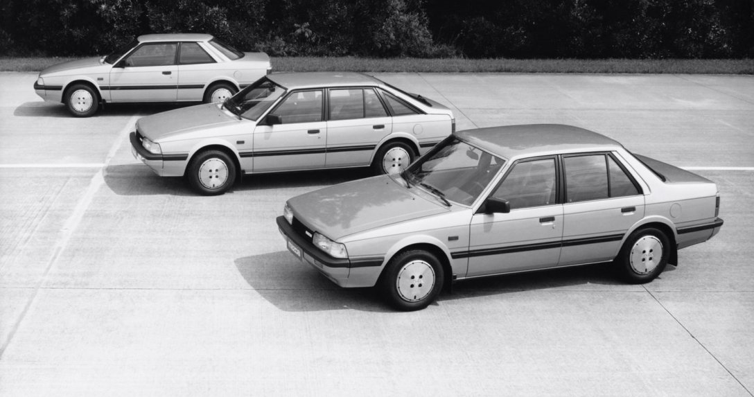 Mazda 626 II (GC) – wersje nadwoziowe