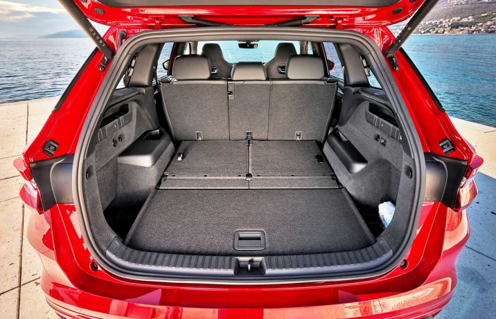 Skoda Kodiaq II  RS 2025 – wnętrze, bagażnik