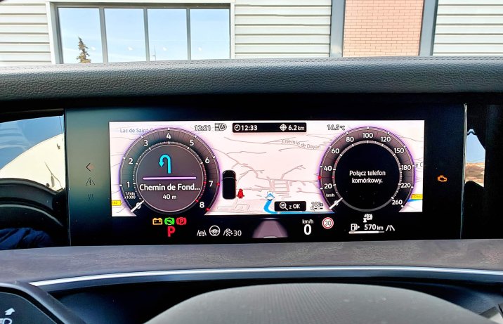 Volkswagen Tayron 2025 – wnętrze, wskaźniki