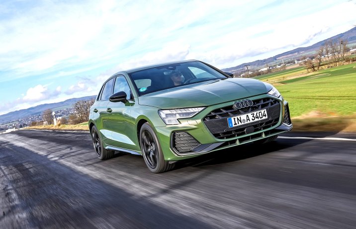 Audi A3 35 TFSI S tronic (2025) - test / porównanie - przód