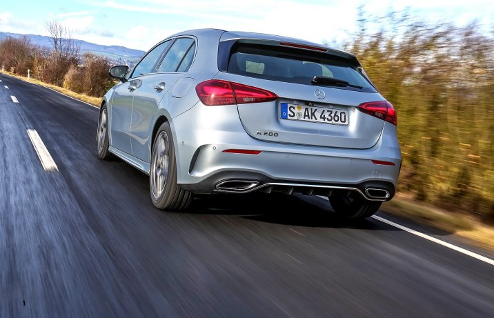 Mercedes A 200 (2025) - test / porównanie - tył