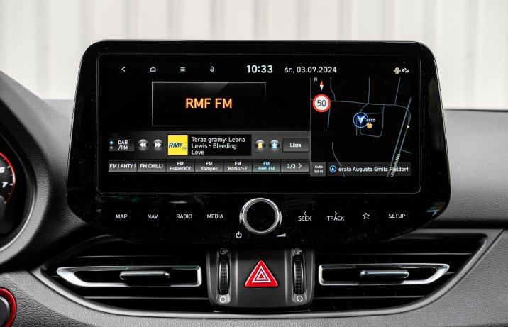 Hyundai i30 Wagon - ekran