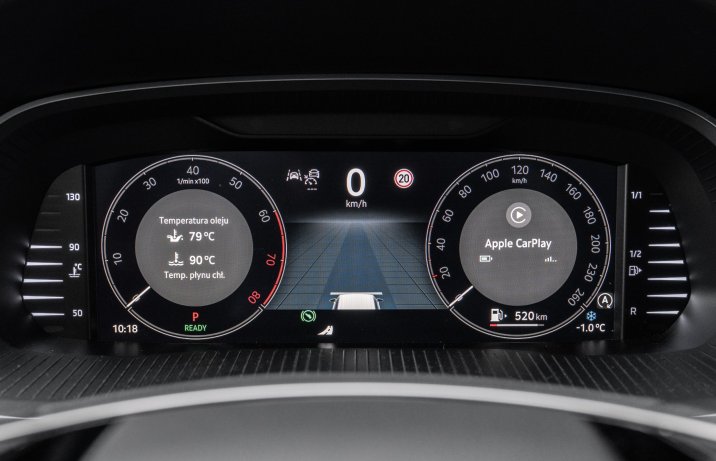 Skoda Octavia Combi - zegary