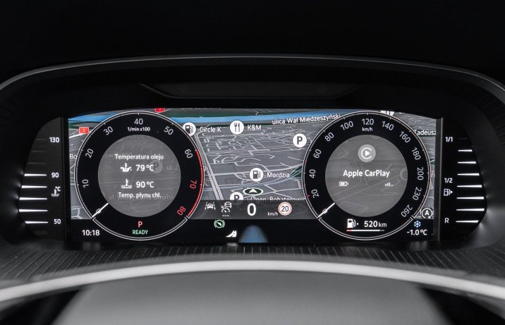 Skoda Octavia Combi - zegary