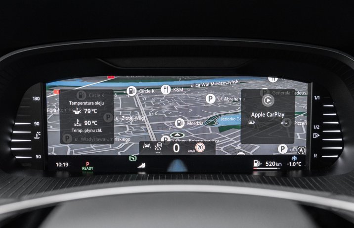 Skoda Octavia Combi - zegary