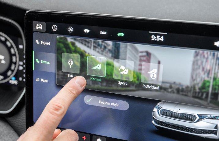 Skoda Octavia Combi - tryby jazdy