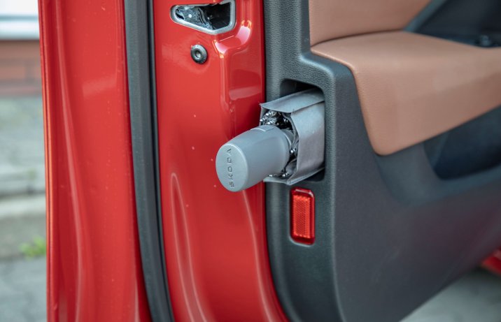 Skoda Superb - parasol